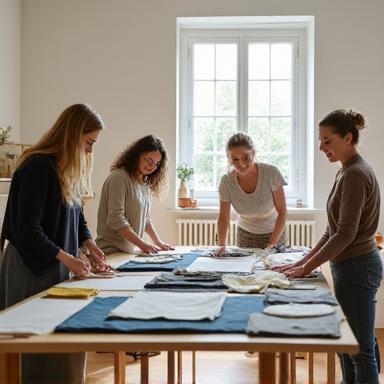 Atelier textile et cours de home styling